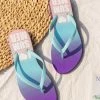 Cheap 🧨 Cupshe ☀️ Summer Love Gradient Flip Flops 👍