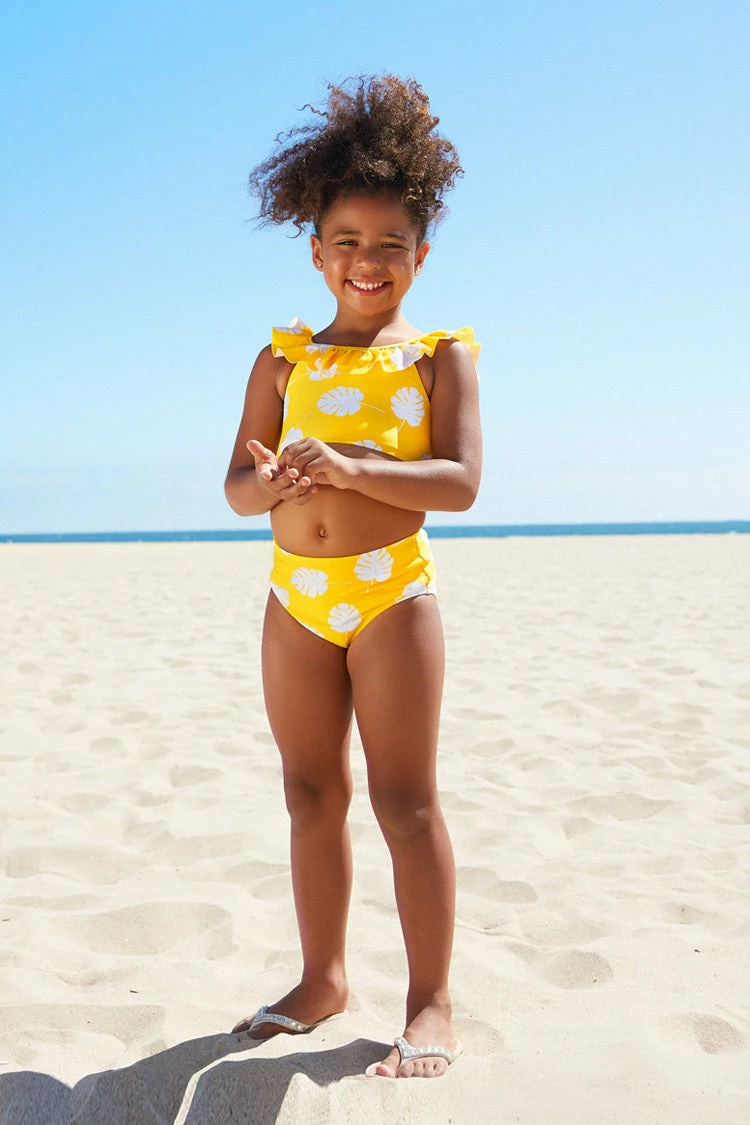 New π₯ Cupshe Mya Tropical Leafy Ruffle π Bikini For Toddler Girls And Girls π 1 New π₯ Cupshe Mya Tropical Leafy Ruffle π Bikini For Toddler Girls And Girls π