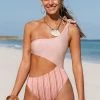 Brand new ✨ Cupshe Madelynn One shoulder Cutout One Piece 🩱 Swimsuit 🔔