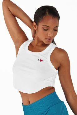 Buy ⭐ Cupshe Marian Round Neck Sleeveless Crop Top 🔥