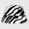 New 🧨 Cupshe Dynamic star Zebra Striped Fluffy Bucket Hat 😍