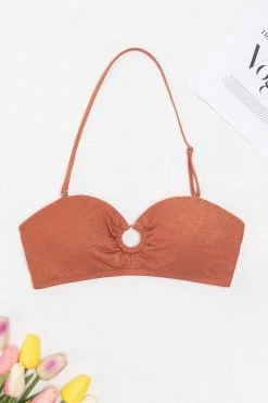 Outlet 🛒 Cupshe Brook O-ring Halter 👙 Bikini Top 🎁 -Cupshe Online Shop 1 0f385711 a443 4d78 b3b5 f800f7a5f300