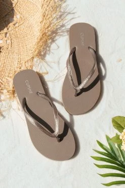 Wholesale 🎁 Cupshe Desert Sand Minimalist Flip Flops ⌛