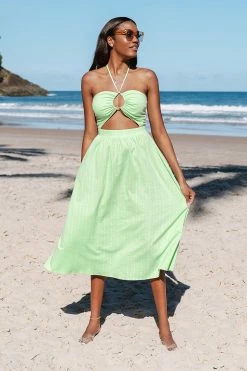 Promo 💯 Cupshe Joselyn Cut out Drawstring A-Shape 👗 Dress ⭐