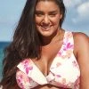 Brand new 🎉 Cupshe Nichole Floral Ruffle Trim Plus Size 👙 Bikini Top 🧨