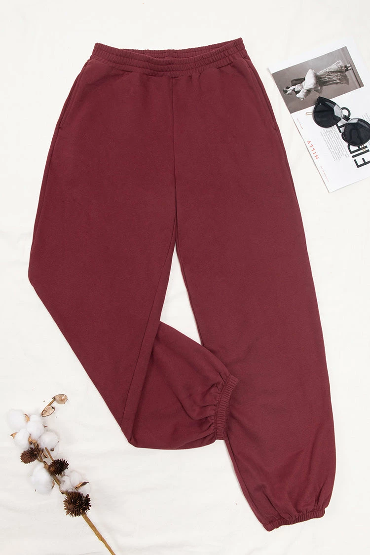 Coupon 🔔 Cupshe Love Potion Elastic Waist Carrot Sweatpants ⭐ 4 Coupon 🔔 Cupshe Love Potion Elastic Waist Carrot Sweatpants ⭐ - Image 4