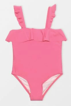 Flash Sale 🎁 Cupshe Girls' Joyful Retro Solid Ruffled One Piece 🩱 Swimsuit 👍 -Cupshe Online Shop 1 1135ff40 e852 4ff3 80fd ec5eaf5ce450