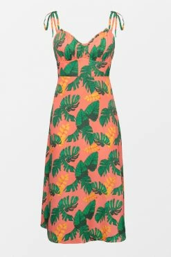 Buy 🔔 Cupshe Lauryn Tropical Tie Shoulder Slip 👗 Dress 👏 -Cupshe Online Shop 1 198aae80 201d 4a4b af26 d51176d1ac6f