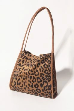 Flash Sale π Cupshe Leopard Brown Double Handle Shoulder Bag π₯