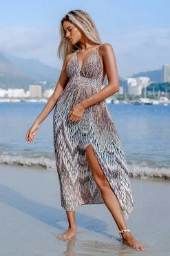 Deals 🧨 Cupshe Boho Plunging V-Neck 👗 Dress 🛒
