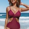 Best deal 👍 Cupshe Nathalie Cut Out One Piece 🩱 Swimsuit ⌛