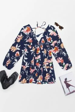 Cheapest 🎉 Cupshe Laisha Floral Plunge Neck 👗 Dress 🤩 -Cupshe Online Shop 1 1ebd6cf7 4a4e 4768 a308 4bdd68ba9b4b