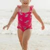 Budget ✔️ Cupshe Reyna Palm Tree One Piece 🩱 Swimsuit For Toddler Girls And Girls ⭐