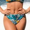 Flash Sale 😍 Cupshe Floral and Leafy Print 👙 Bikini Bottom ✔️