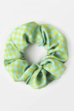 Best reviews of 🔔 Cupshe Papaya Green Gingham Ruching Hair Tie ⭐