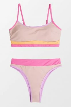 Promo ❤️ Cupshe Devin Color Block High Waisted 👙 Bikini 🔔 -Cupshe Online Shop 1 22a4c131 af6f 44a3 9ff5 e7e4dbecc5b4