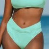Top 10 🧨 Cupshe Spring Bloom Banded High Waist 👙 Bikini Bottom ❤️