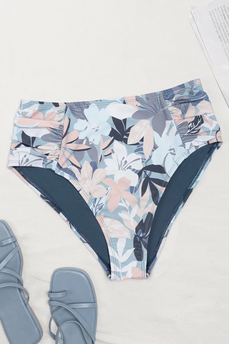 Flash Sale ❤️ Cupshe Kirstin Tropical Ruched Plus Size 👙 Bikini Bottom 😍 3 Flash Sale ❤️ Cupshe Kirstin Tropical Ruched Plus Size 👙 Bikini Bottom 😍 - Image 3