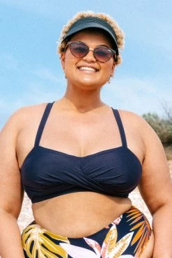 Coupon 😀 Cupshe Makayla Ruched Plus Size 👙 Bikini Top 🤩