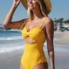 Buy ⌛ Cupshe Yolanda Scalloped One Piece 🩱 Swimsuit ✔️