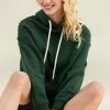 Buy ✨ Cupshe Snow Kiss Green Hoodie ✔️