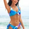 Best deal 👏 Cupshe Carmen Tie Dye Self Tie 👙 Bikini 🔔