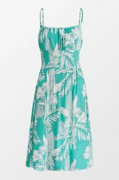 Flash Sale ⌛ Cupshe Madilyn Green Tropical Slip 👗 Dress 🔥