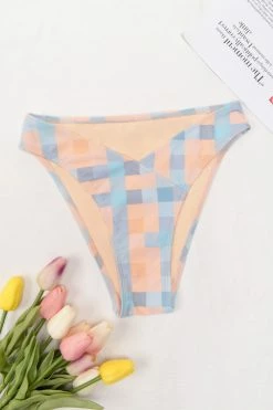 Top 10 😍 Cupshe Jaida Checkered High Cut 👙 Bikini Bottom 👍 -Cupshe Online Shop 1 2f0717b0 ce13 4478 9f90 702070482391