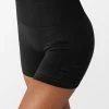Flash Sale 🧨 Cupshe Orchid Black Mid Waist Biker Shorts 🔥