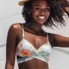 Wholesale ⌛ Cupshe Myra Floral Tie Back 👙 Bikini Top 🎁