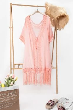 Best Sale 👏 Cupshe Flamenco Front Open Tassel Crochet Kimono 🧨 -Cupshe Online Shop 1 3 6304fdbd e25c 4fbe ac9d 642baf815542