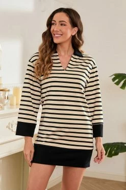 Cheap 🛒 Cupshe Katharine Shirt Collar Tunic 👗 Dress 🧨