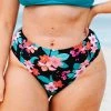 Best deal 🎉 Cupshe Cynthia Floral High Waisted Plus Size 👙 Bikini Bottom ⭐