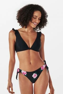 Best Pirce 🛒 Cupshe Melody Floral Side Ties Ruffle 👙 Bikini 🎁