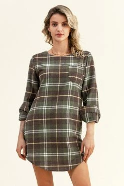 Brand new 🔔 Cupshe Moriah Gingham Curved Hem Short 👗 Dress 🔥