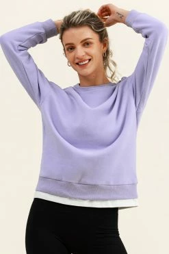 Brand new β€οΈ Cupshe Last Dance Purple Crewneck Sweatshirt π€©