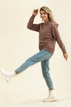 Promo 💯 Cupshe Sundae Brown Hoodie 💯