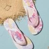 Deals 🧨 Cupshe Treasure Hunt Ocean Print Flip Flops 👏