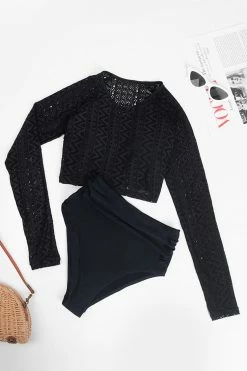 Cheapest 😀 Cupshe Royalty Black Ruched Long Sleeve Tankini ❤️ 7 Cheapest 😀 Cupshe Royalty Black Ruched Long Sleeve Tankini ❤️ -Cupshe Online Shop 1 4a299ea2 854f 41fe bc63 a75d9268a751