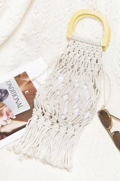 Buy ❤️ Cupshe Beachwood Braided Satchel Bag 🛒