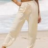 Coupon 👏 Cupshe Kaylani Drawstring Waist Cover Up Pants ❤️