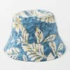 Buy 👍 Cupshe Makayla Floral Blue Bucket Hat 👏