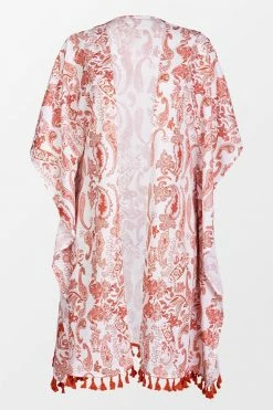 Best Pirce ❤️ Cupshe Katelin Paisley Front Open Split Cover Up ⌛ -Cupshe Online Shop 1 54d21ad9 0dbd 4e71 8f68 4f873db5d0cd