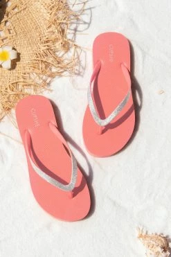 Brand new 👏 Cupshe Blossom Coral Flip Flops 🤩