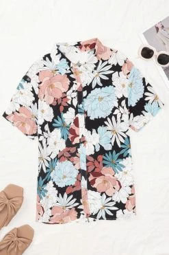 Cheap 💯 Cupshe Alysha Floral Collar Shirt 🤩