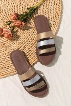 Budget π₯ Cupshe Olympia Three Straps Slides π₯
