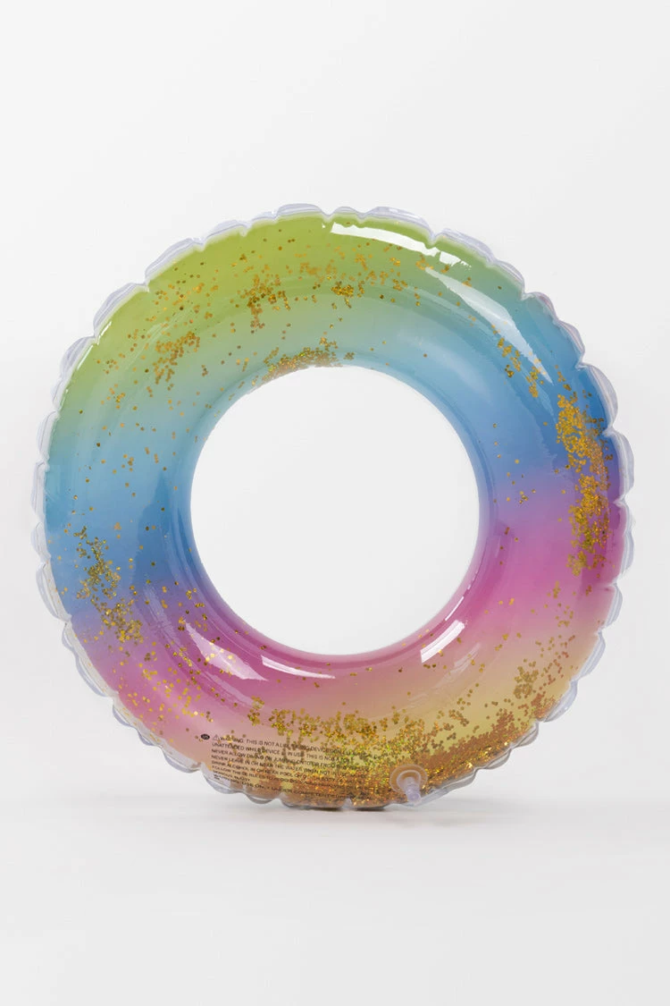 New π₯ Cupshe Rainbow Sherbet Kids Inflatable Swimming Ring π₯ 2 New π₯ Cupshe Rainbow Sherbet Kids Inflatable Swimming Ring π₯ - Image 2