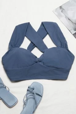 Buy ⌛ Cupshe Kirstin Twist Front Plus Size 👙 Bikini Top ✨ -Cupshe Online Shop 1 6f5e1be9 f23f 427e aa66 5106981b9485