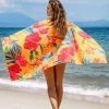 Wholesale 🎉 Cupshe Marigold Floral Beach Blanket 👏