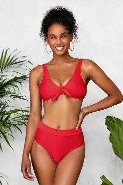 Best Pirce ❤️ Cupshe Ribbed Red Bowknot 👙 Bikini ✔️ -Cupshe Online Shop 1 73037b38 d1d7 45ae b442 1de525ff7fb5